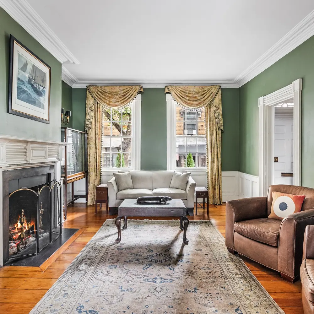 $11M historic West Village home offers the privacy, parking, and outdoor space you'd find in a suburban subdivision