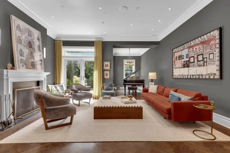 This six-story $13.9M Upper West Side townhouse has all of life’s luxuries under one roof, with an elevator to get there