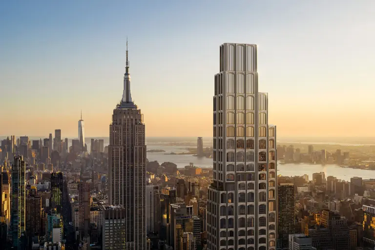 Fifth Avenue’s tallest condo tower, 520 Fifth Avenue, tops out at 1,002 feet