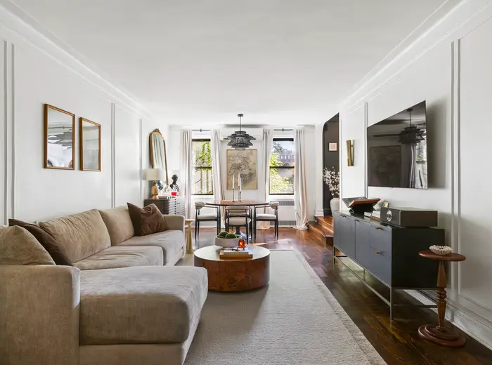 For $700K, this parkside Brooklyn co-op adds dramatic design details to classic pre-war bones