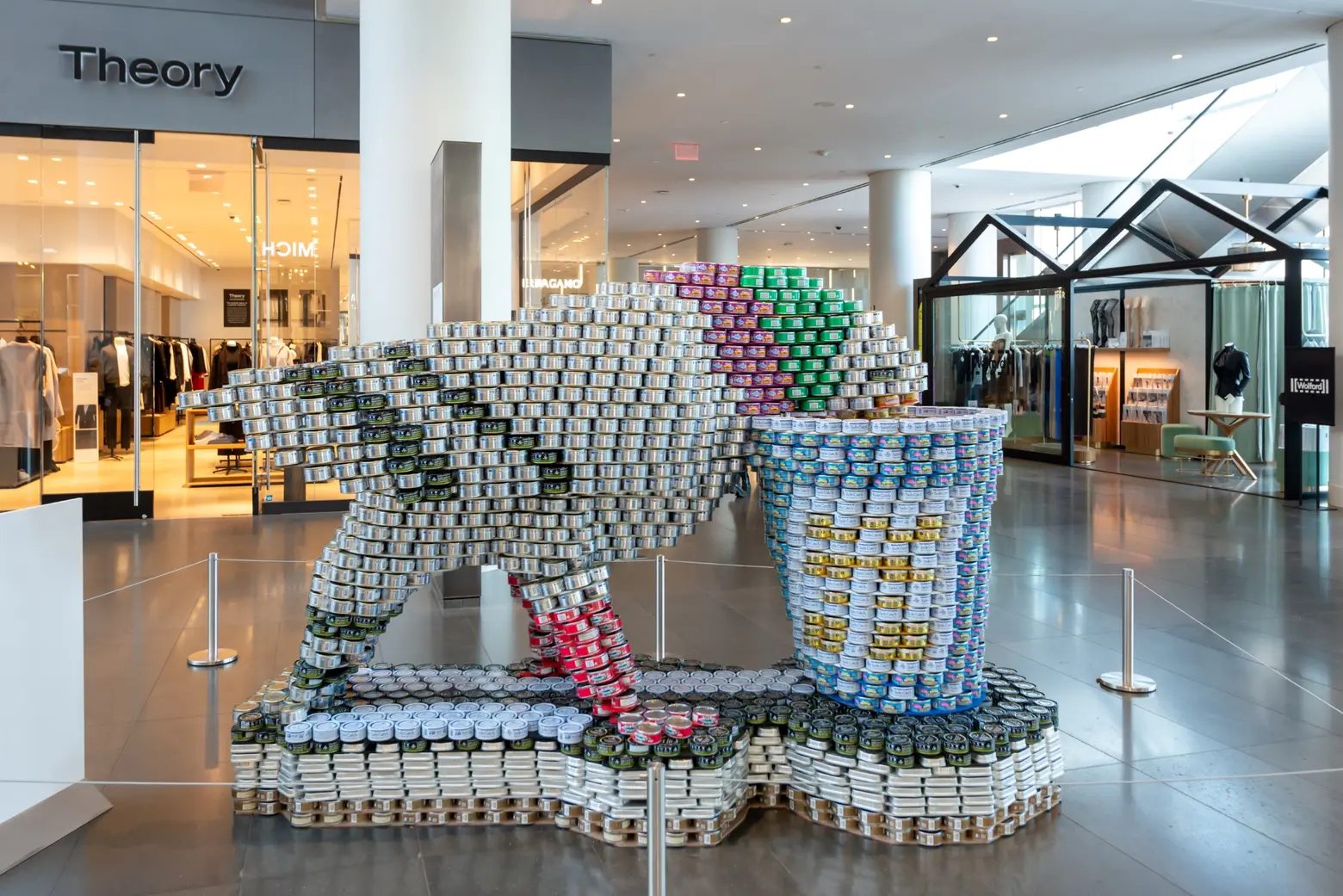 ‘Canstruction’ returns: NYC’s large-scale can sculpture contest kicks off in FiDi