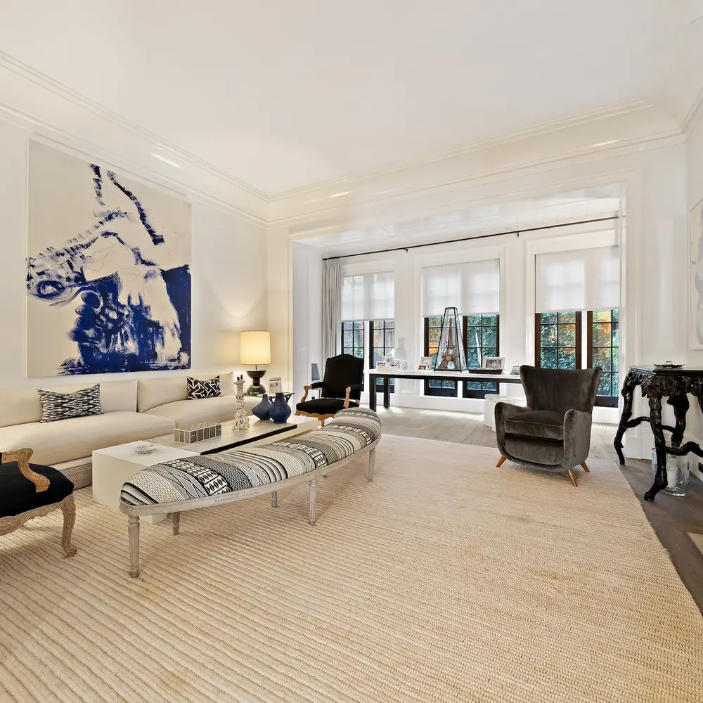 For $20.5M, West Village townhouse meets suburban mansion behind a historic facade