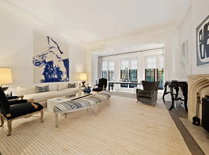 For $20.5M, West Village townhouse meets suburban mansion behind a historic facade