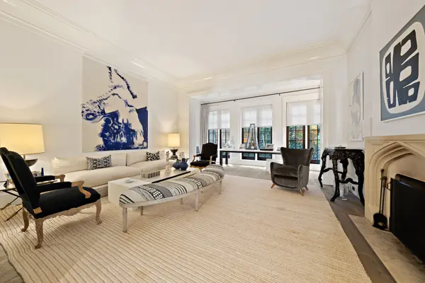 For $20.5M, West Village townhouse meets suburban mansion behind a historic facade