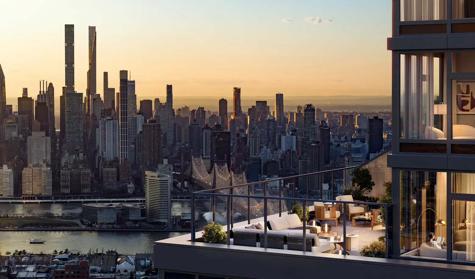 The tallest building in Queens tops out over 800 feet