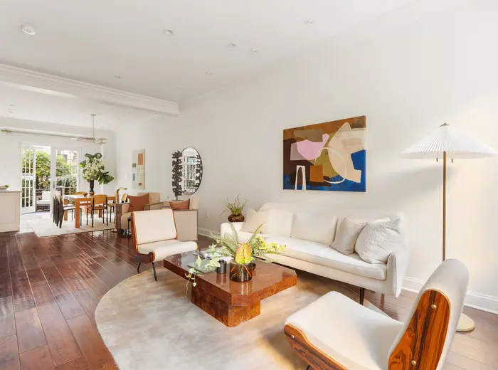 This $8.75M Village townhouse is a downtown dream home with an elevator, three terraces, and a rooftop office suite