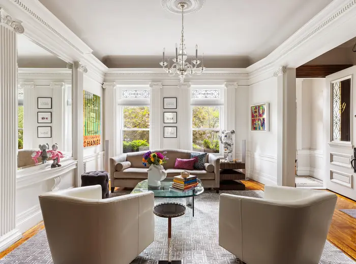 This $3.75M Lefferts Manor townhouse has well-preserved historic details and every modern luxury