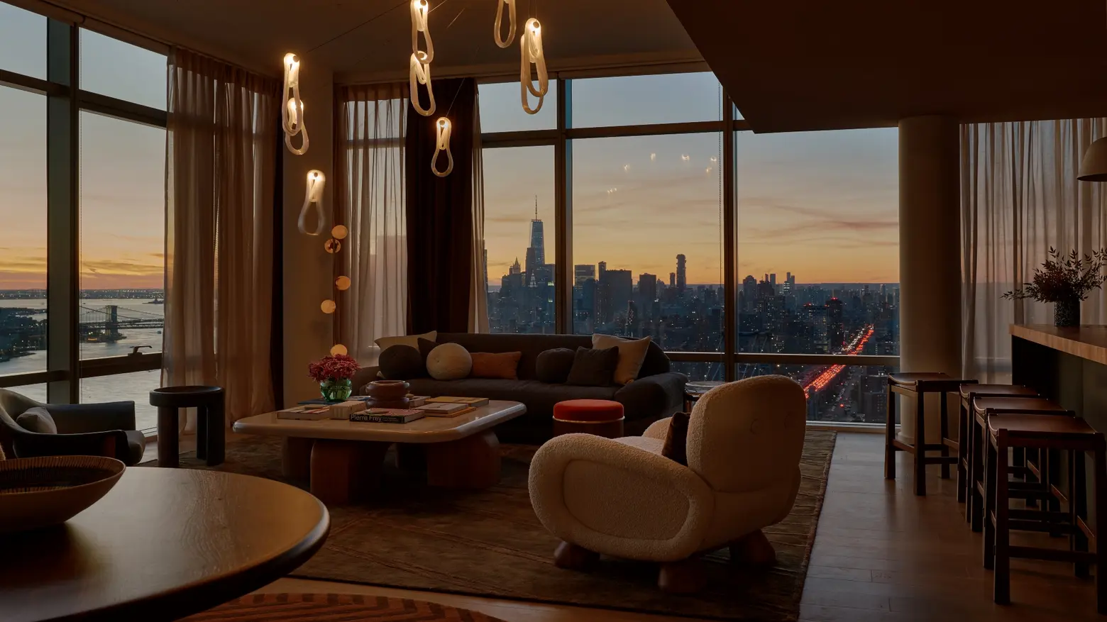 See inside Williamsburg’s tallest penthouse at One Domino Square