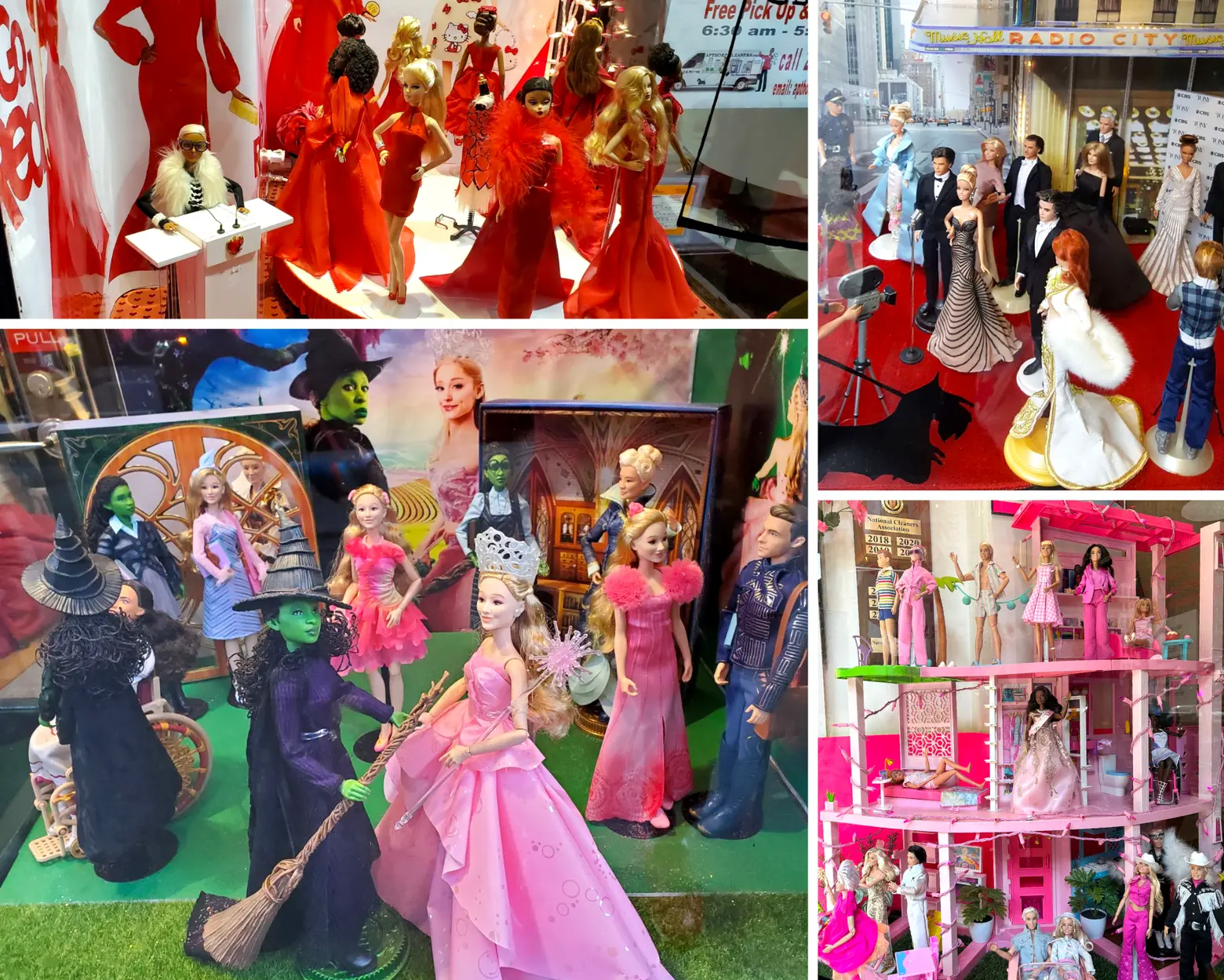 How an UWS dry cleaner brings joy to the community through elaborate Barbie window displays