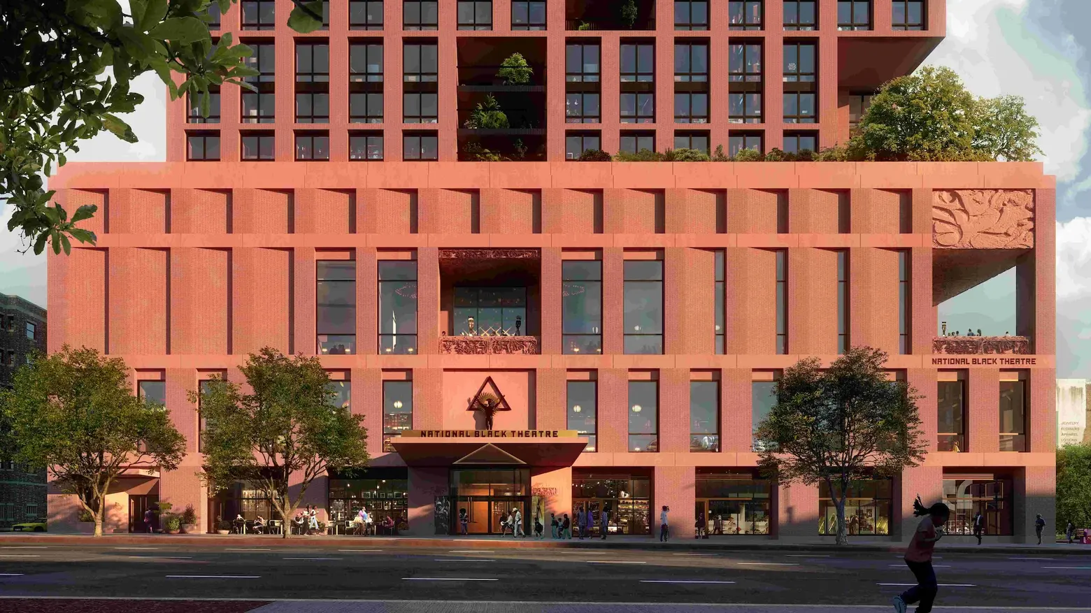 National Black Theatre’s new 21-story home in Harlem opens lottery for 58 apartments, from $834/month