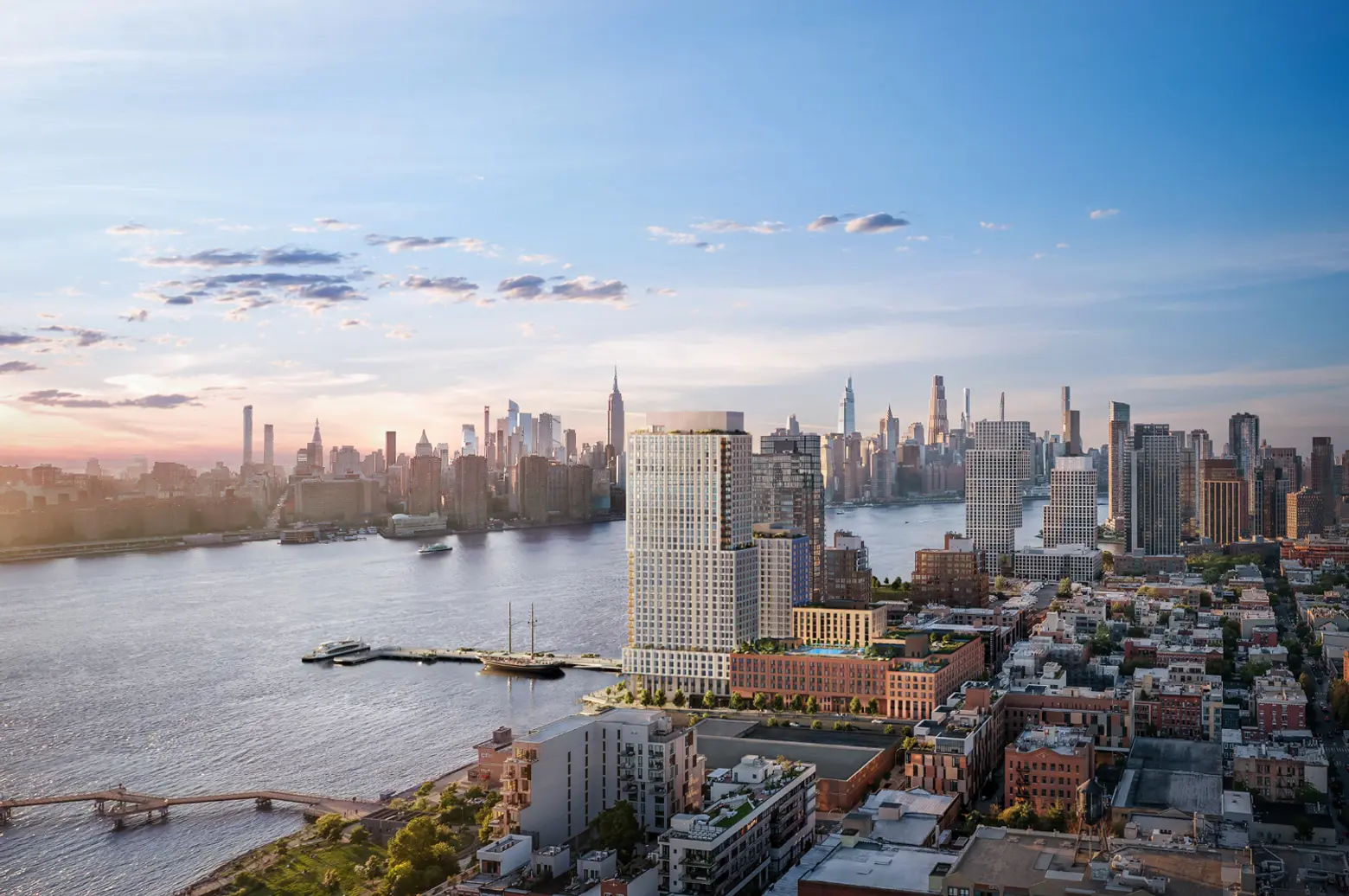 Greenpoint rental that is New York’s largest geothermal residential building gets new name, renderings