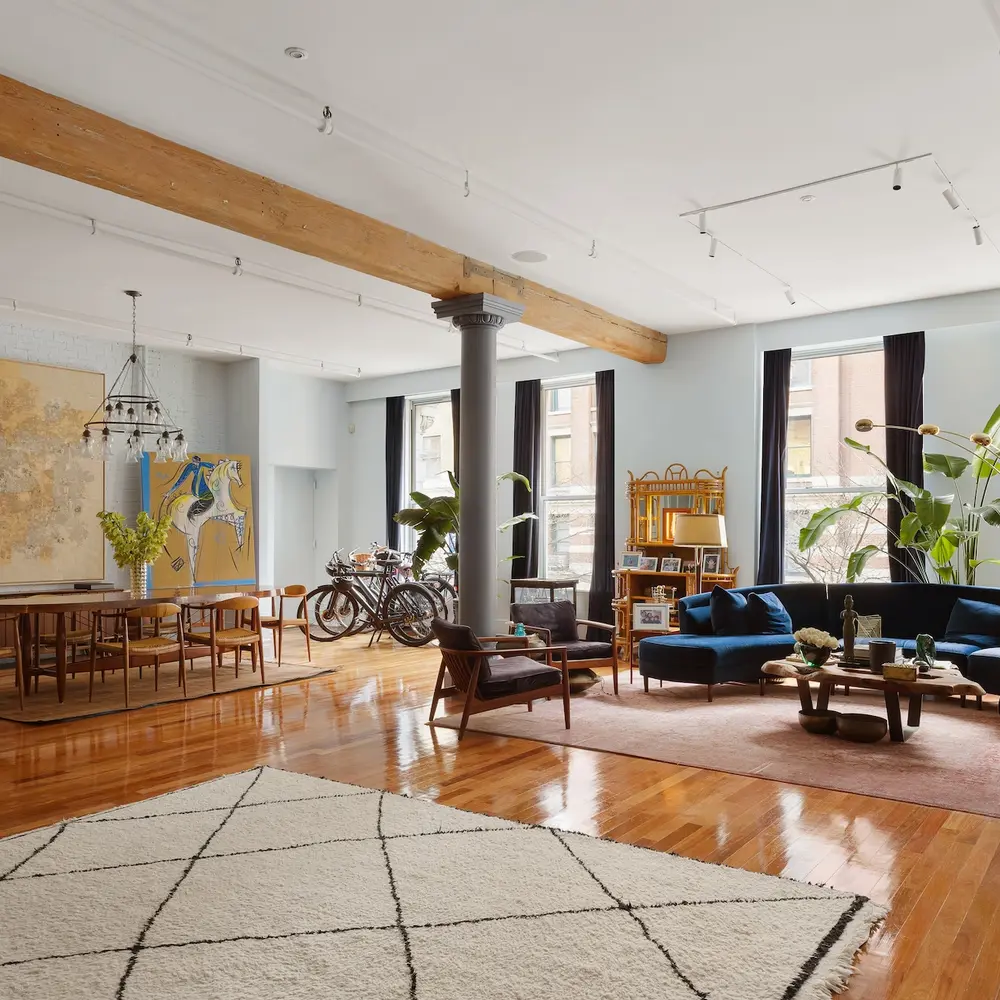 This $10.5M Soho loft in a former chocolate factory feels like a country estate