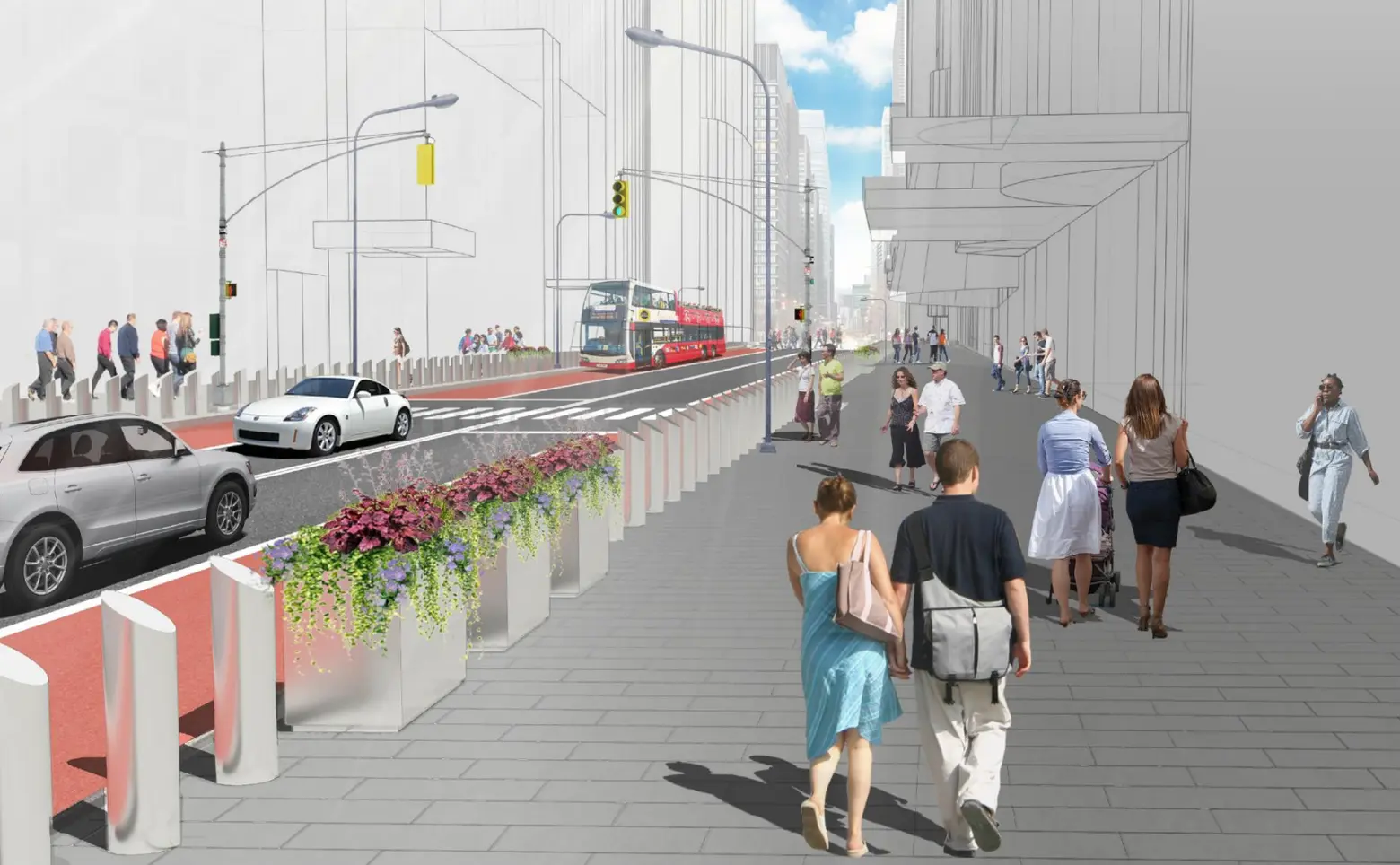 City plans $57M redesign of 42nd Street to prevent terror attacks