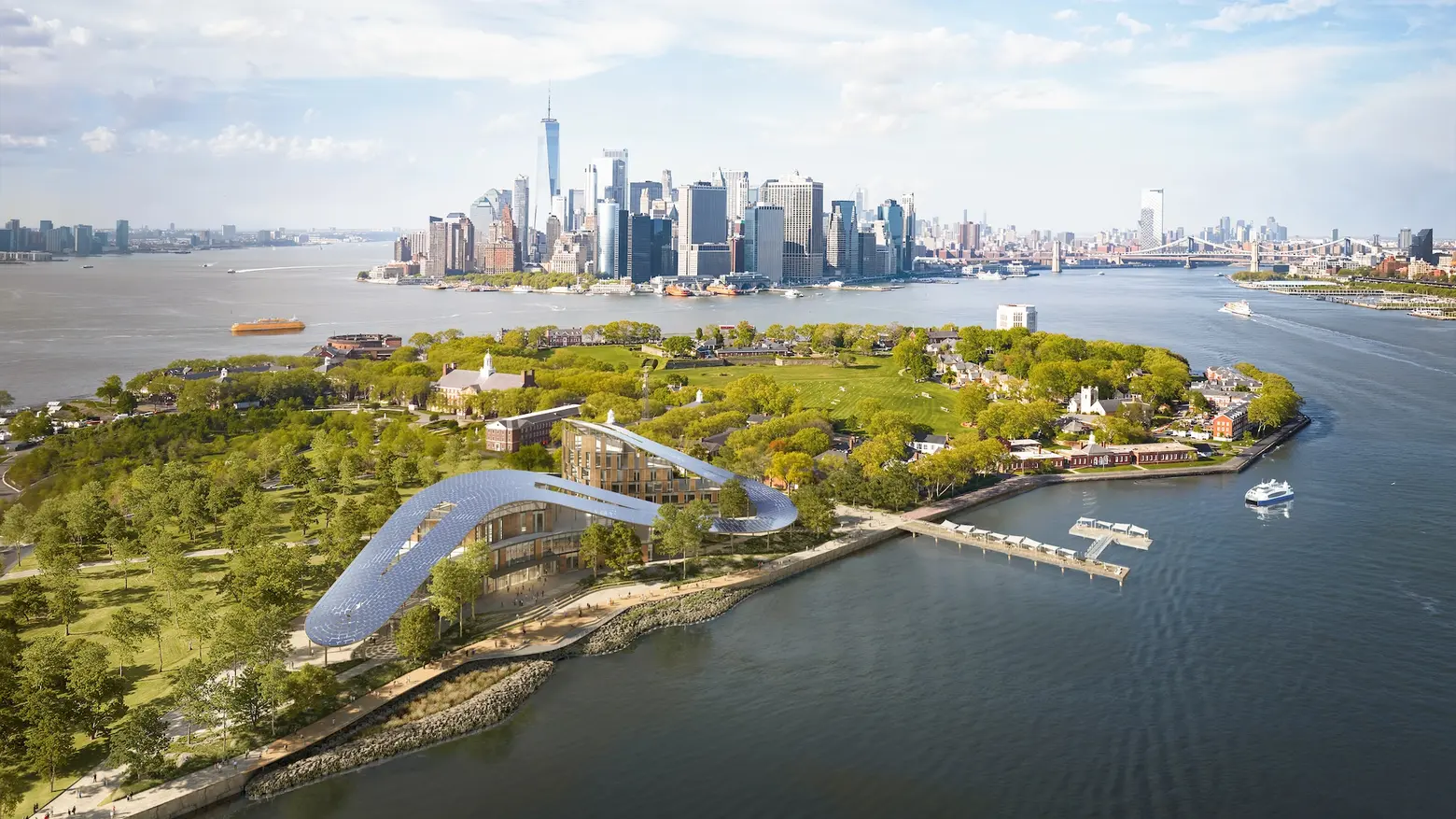 See the $700M climate research hub coming to Governors Island