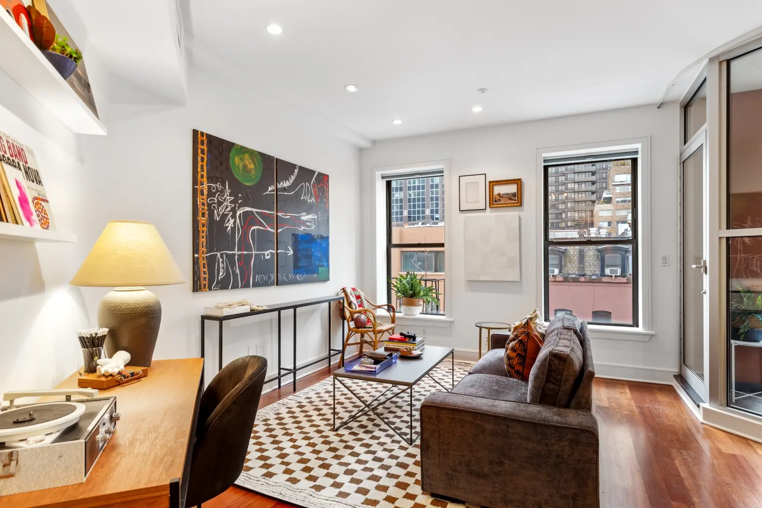 Two floors and two outdoor spaces for $999K in Turtle Bay