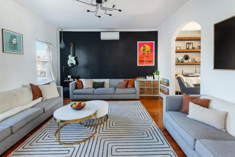 For $2.75M, a two-family house in Greenpoint with a pool in the backyard