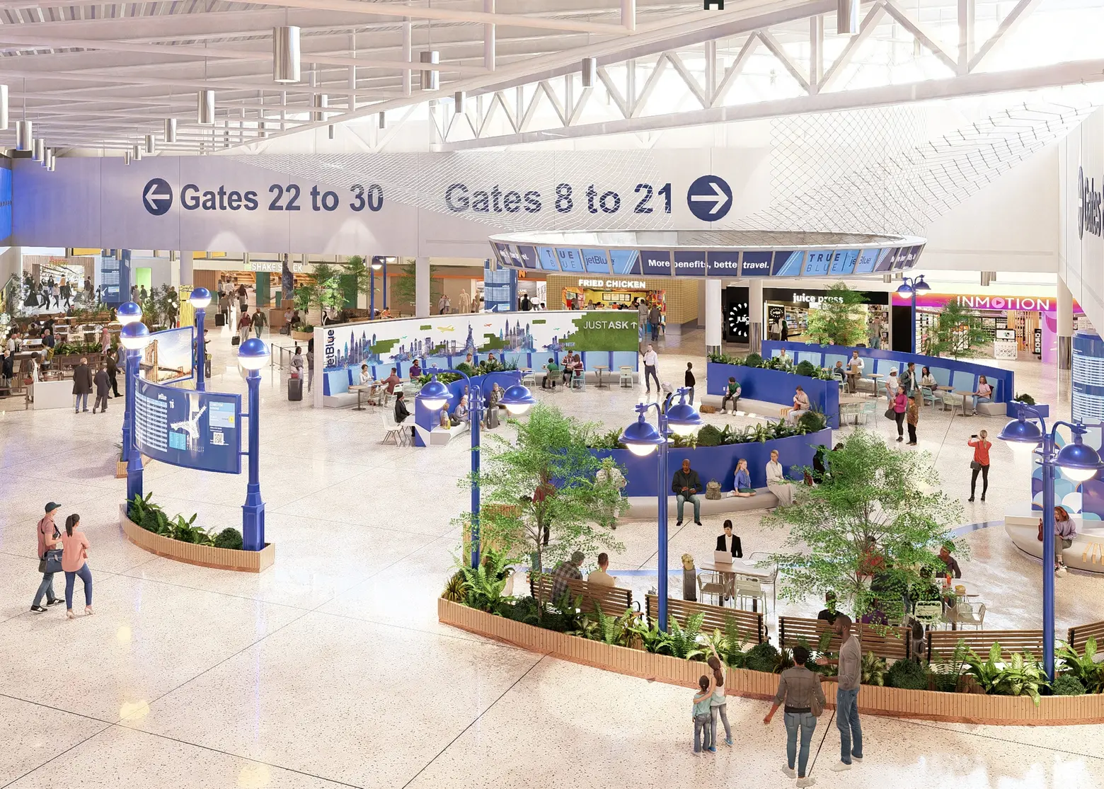 JetBlue’s flagship terminal at JFK Airport set for major NYC-themed makeover