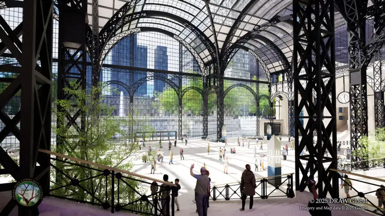 Penn Station proposal moves Madison Square Garden, calls for classical train hall